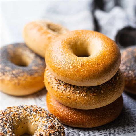 Modern bagel - Instructions. Pre-heat oven to 375F. Add the flour, baking powder, salt and yogurt to a bowl and stir until you have a sticky dough. Sprinkle extra flour onto the counter or work surface and pour the dough on top.